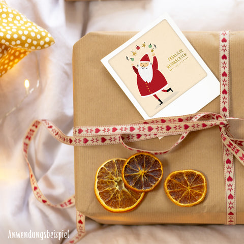 Glanzvolle Weihnachzeit | 5er Kleine Postkarten-Set