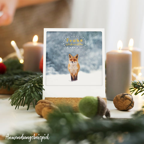 Glitzernde Grüße | 5er Postkarten-Set