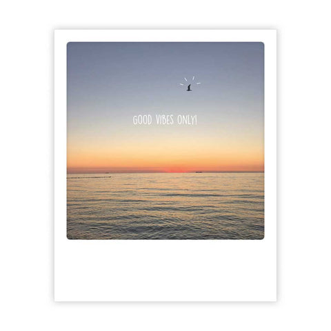 good vibes only ocean