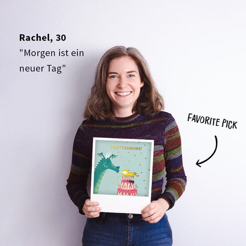 #MEETTHETEAM RACHEL - WARMHERZIG & LUSTIG