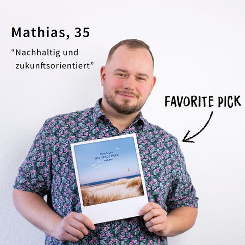 #MEETTHETEAM MATHIAS - NACHHALTIGKEIT IST DIE ZUKUNFT