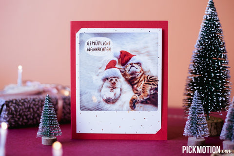 GEMÜTLICH SCHÖNE WEIHNACHTSKARTEN - #POSTCARDSOFTHEMONTH