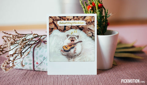 LASS DICH FEIERN - #POSTCARDSOFTHEMONTH