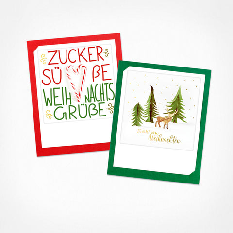 Sugary Sweet Christmas | Set of 2 Folding Cards