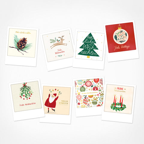 Winter Magic | Set of 8 Small Postcards