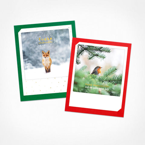 Merry Christmas | Set of 2 folding cards