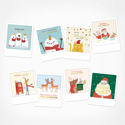 Magical Greetings | Set of 8 Small Postcards