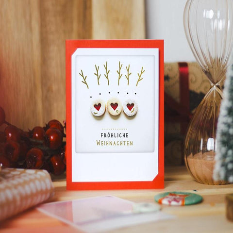 Christmas time | Set of 5 folding cards