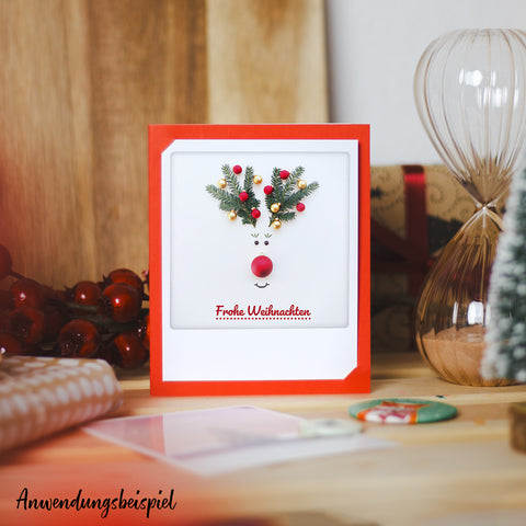 It's very Christmassy! | Set of 5 folding cards