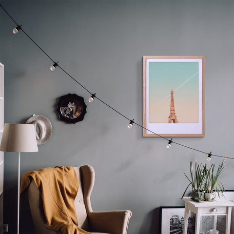 pastel eiffel tower