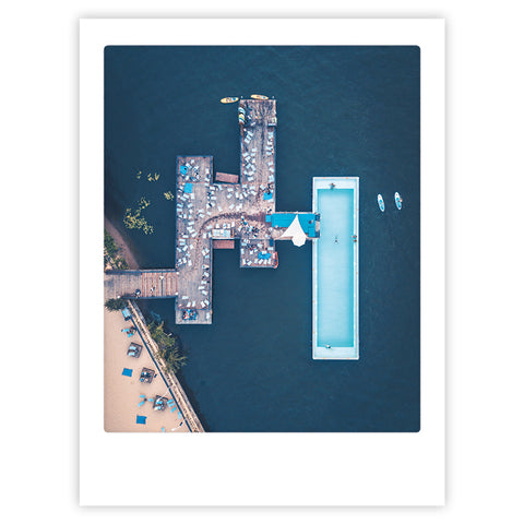 pool party from above