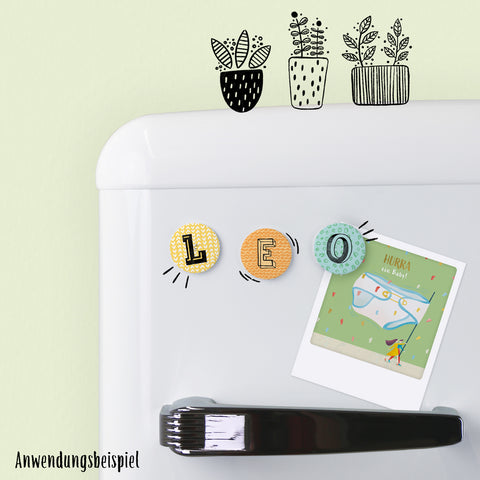 Leo | Magnetic letter set | 3 magnets