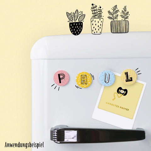 Paul | Magnetic letter set | 4 magnets