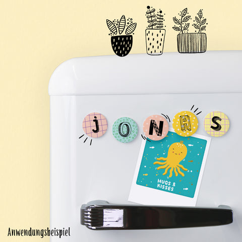 Jonas | Magnetic letter set | 5 magnets