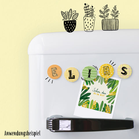 Elias | Magnetic letter set | 5 magnets