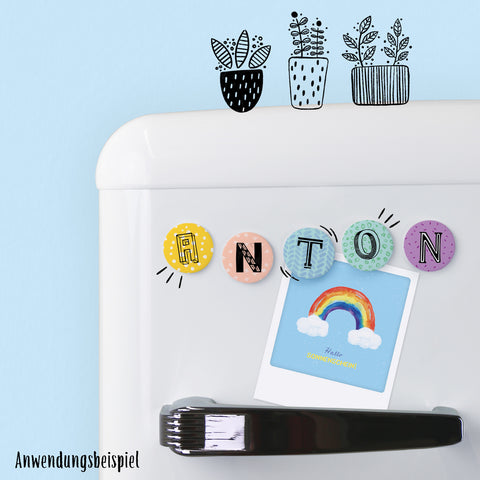 Anton | Magnetic letter set | 5 magnets