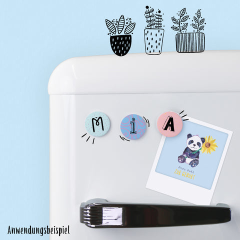 Mia | Magnetic letter set | 3 magnets