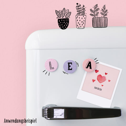 Lea | Magnetic letter set | 3 magnets