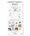 Der Katz & Kater - Planer (Format 15x40) von Pickmotion besticht durch seine skurrile Katzenkunst. Dieser Wandplaner für das Jahr 2026 bietet ein monatliches Layout - perfekt, um den Zeitplan Ihrer Familie zu organisieren und ein Muss für Katzen Kalender Fans!.