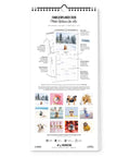 Der Pickmotion Bunter Hund - Familienplaner (Format 20x42) bietet Monatsübersicht und zwölf farbenfrohe Hundemotive - der ideale Wandkalender für die ganze Familie!.