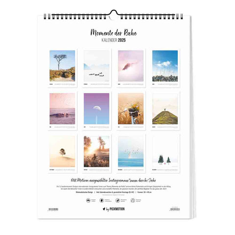 Momente der Ruhe - Kalender (Format  30x40)