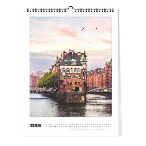 Hamburg - Kalender (Format  30x40)