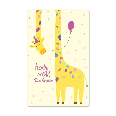 hoch sollst du leben giraffe