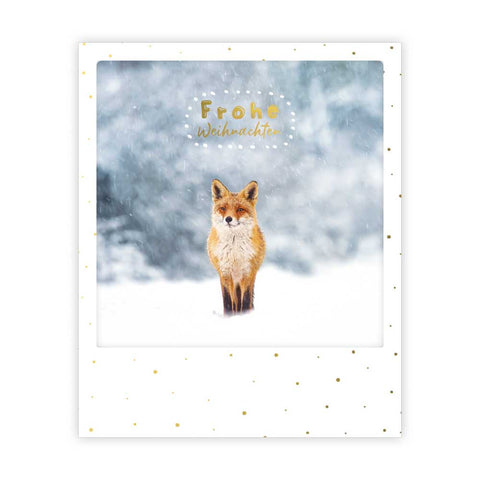 Christmas fox