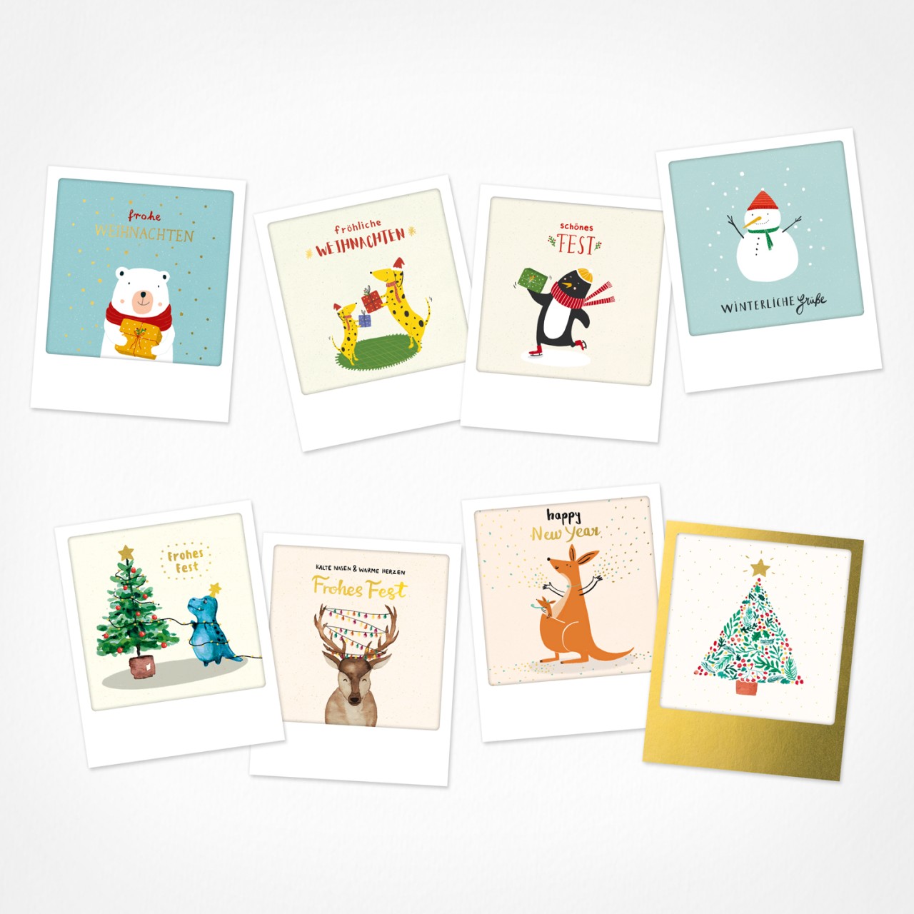 Fest der Liebe | Weihnachtskarten | 8 Postkarten
