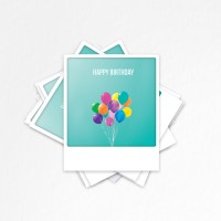Happy Birthday | Postkarten Set | 10 Photo Postkarten