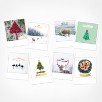 Bundle 5 Postkarten Weihnachten