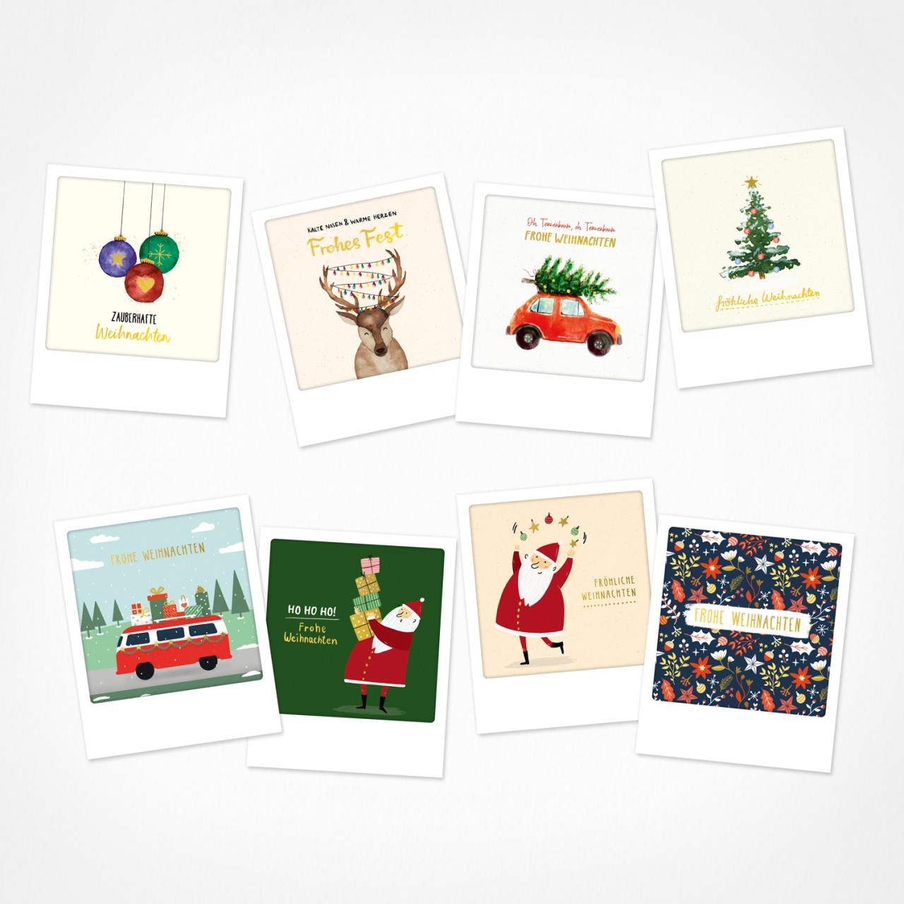 Zauberhafte Weihnachten | Weihnachtskarten | 8 Postkarten