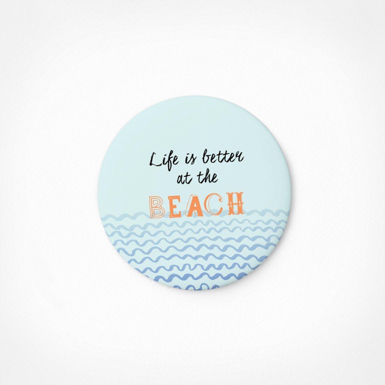 Beach Love |  Großer Magnet