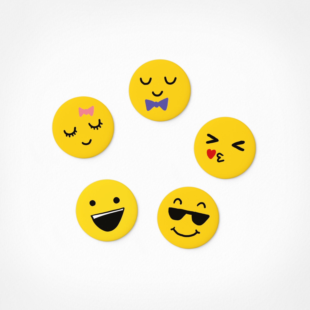 Emojis | Magnet Set | 5 Magnete S