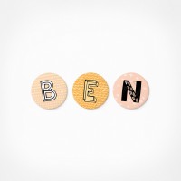 Ben | Magnetbuchstaben Set | 3 Magnete