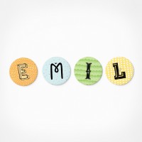 Emil | Magnetbuchstaben Set | 4 Magnete