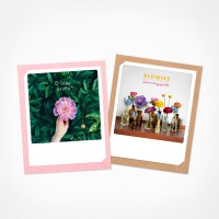 Blumige Grüße | Grußkarten Set | 2 Klappkarten