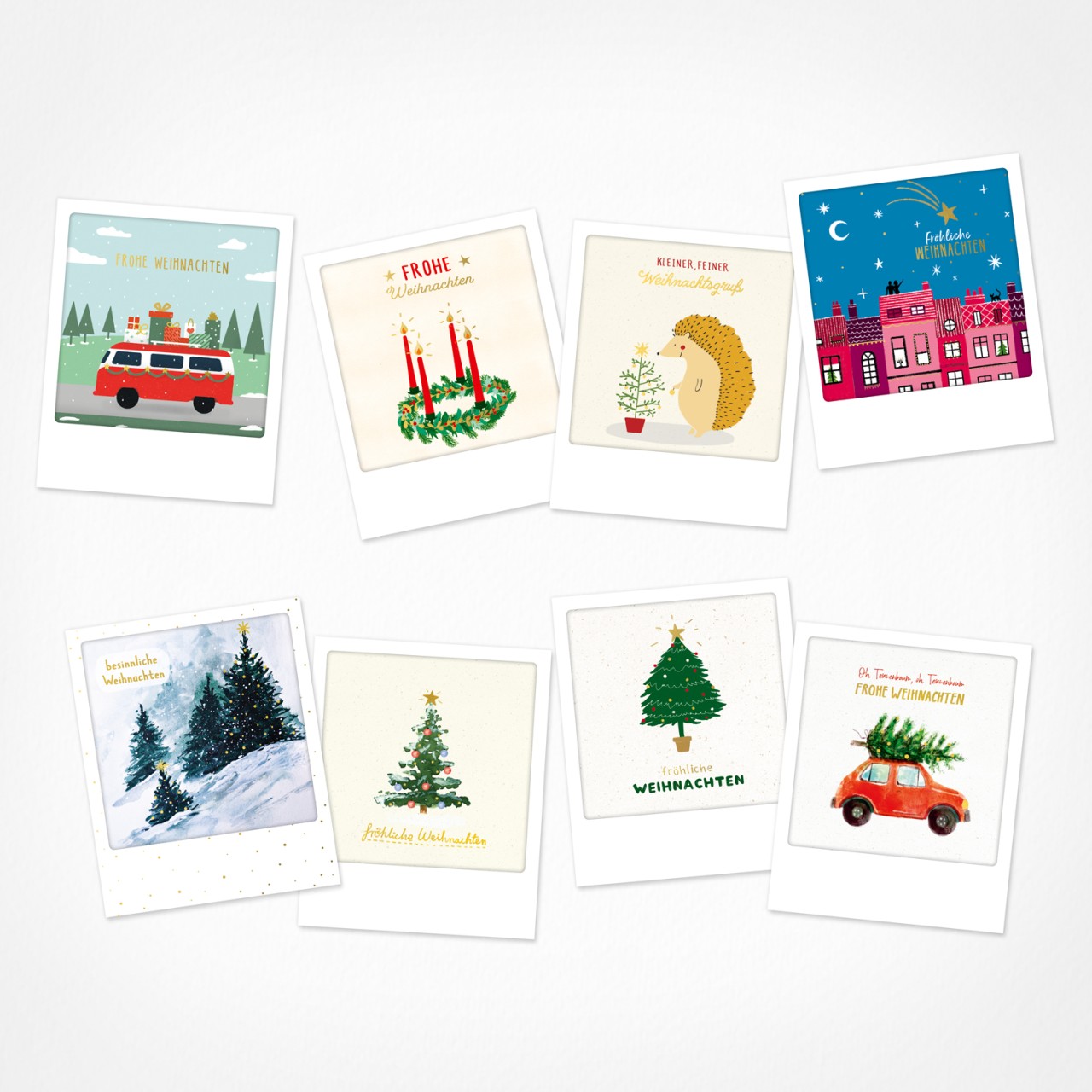 Advent, Advent | Weihnachtskarten | 8 Postkarten