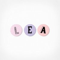 Lea | Magnetbuchstaben Set | 3 Magnete
