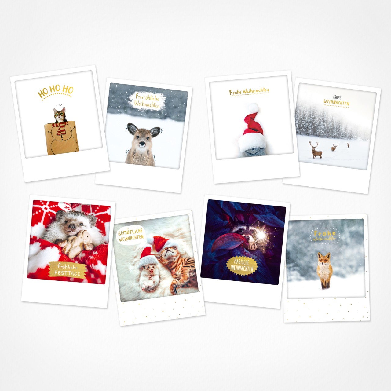 Magical Christmas | Weihnachtskarten | 8 Photo Postkarten