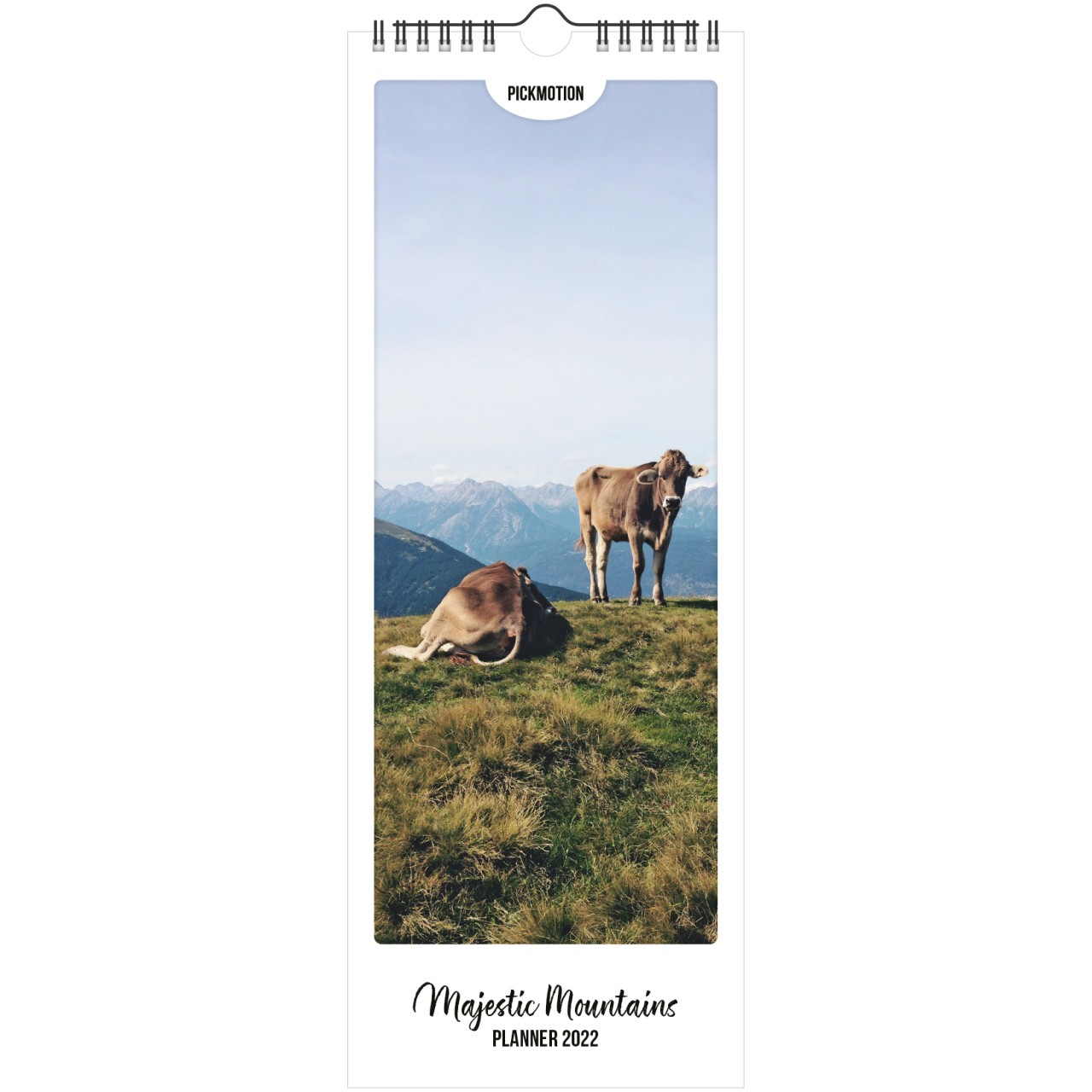 Majestic Mountains - Planner (Format 15x40cm)